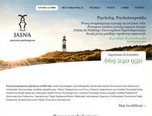 Tablet Screenshot of pracowniajasna.pl